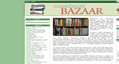 Desktop Screenshot of cookbookbazaar.com